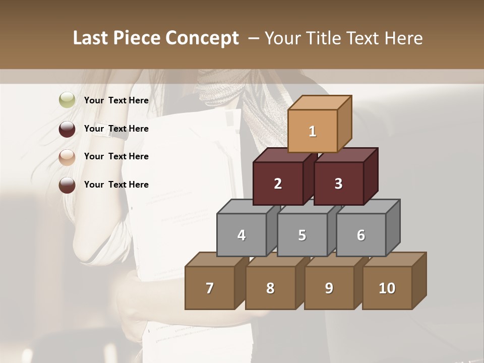 Outdoor Success Sky PowerPoint Template