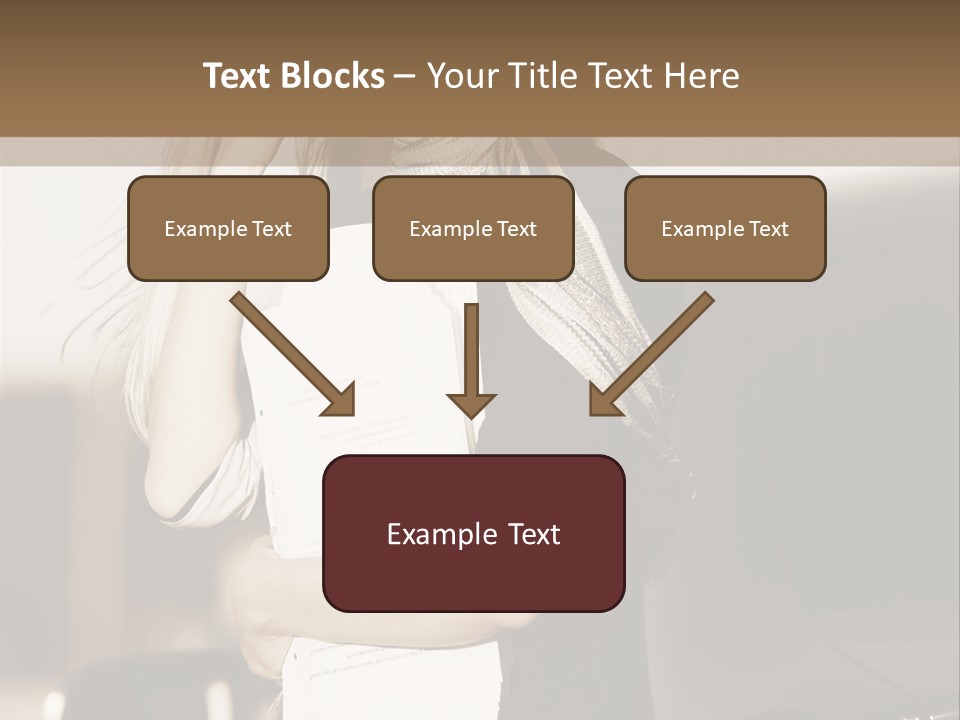 Outdoor Success Sky PowerPoint Template