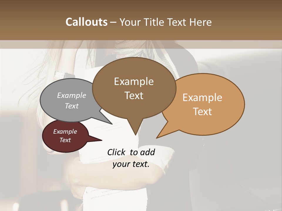 Outdoor Success Sky PowerPoint Template
