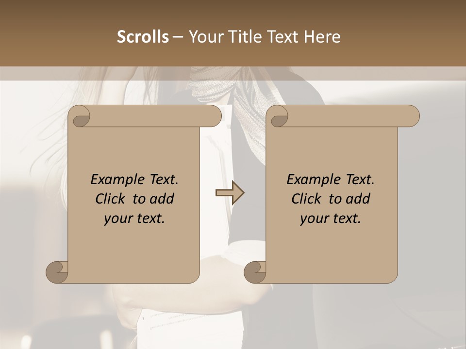 Outdoor Success Sky PowerPoint Template