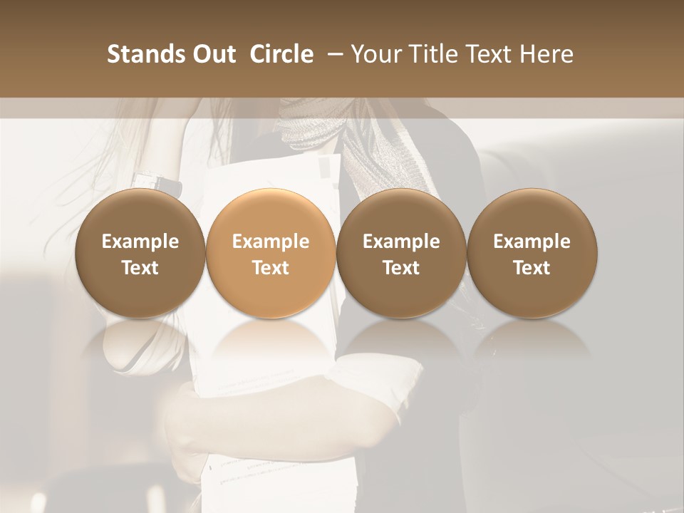 Outdoor Success Sky PowerPoint Template