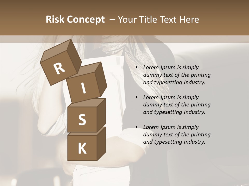 Outdoor Success Sky PowerPoint Template