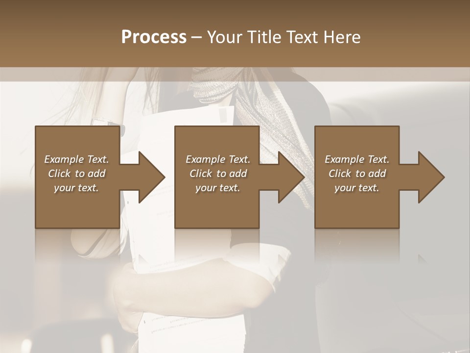 Outdoor Success Sky PowerPoint Template