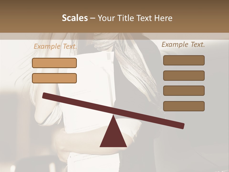 Outdoor Success Sky PowerPoint Template