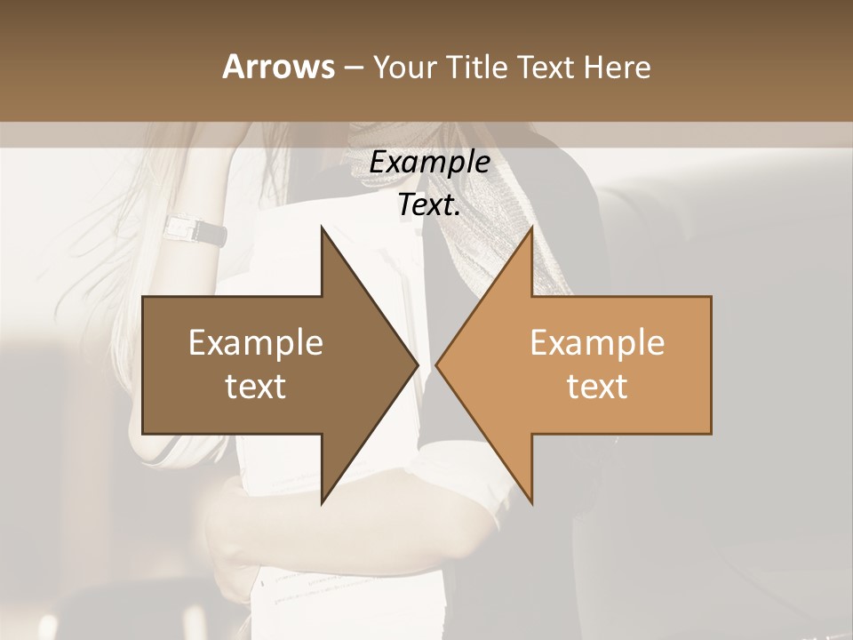 Outdoor Success Sky PowerPoint Template
