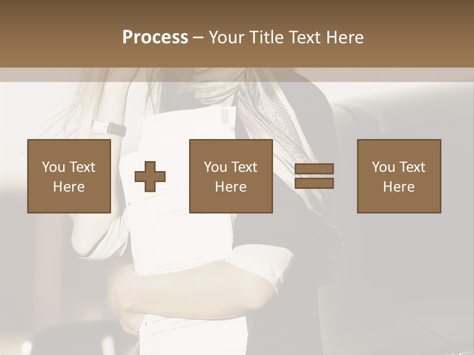 Outdoor Success Sky PowerPoint Template