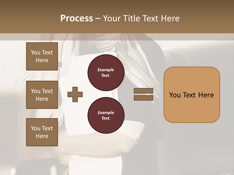 Outdoor Success Sky PowerPoint Template