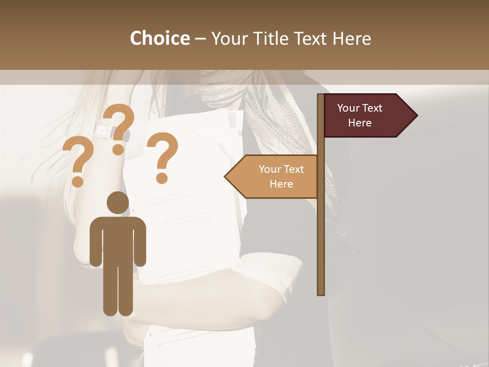 Outdoor Success Sky PowerPoint Template