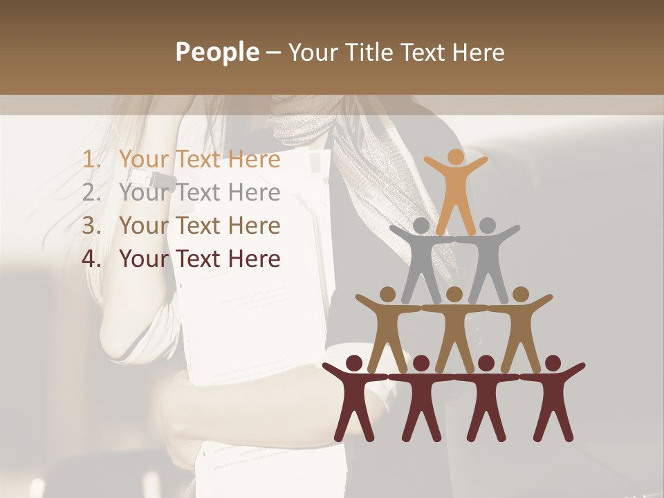 Outdoor Success Sky PowerPoint Template