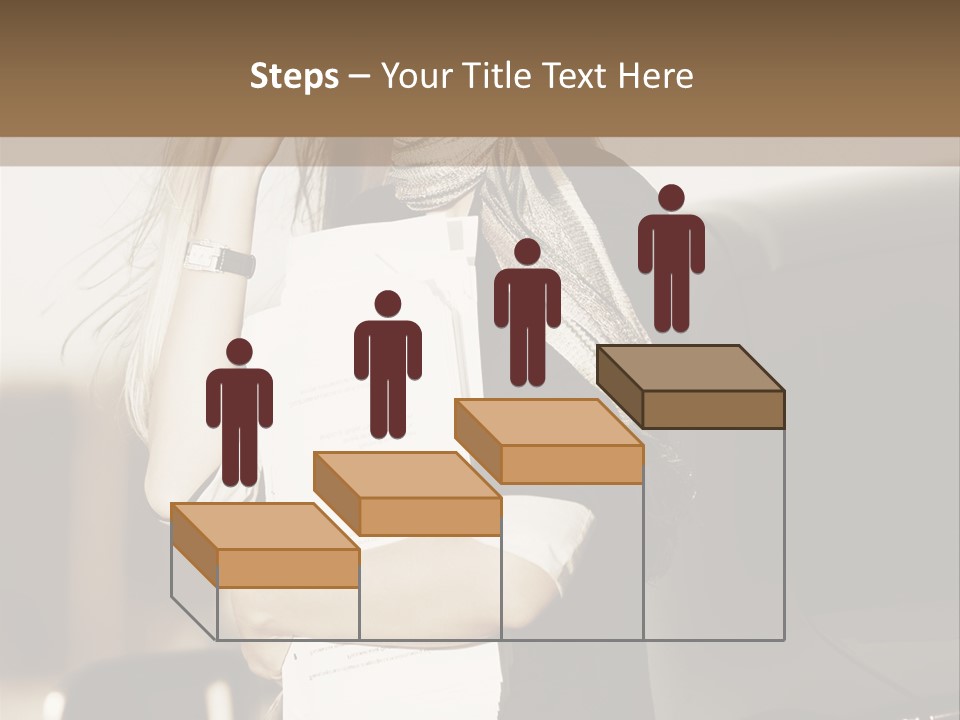 Outdoor Success Sky PowerPoint Template