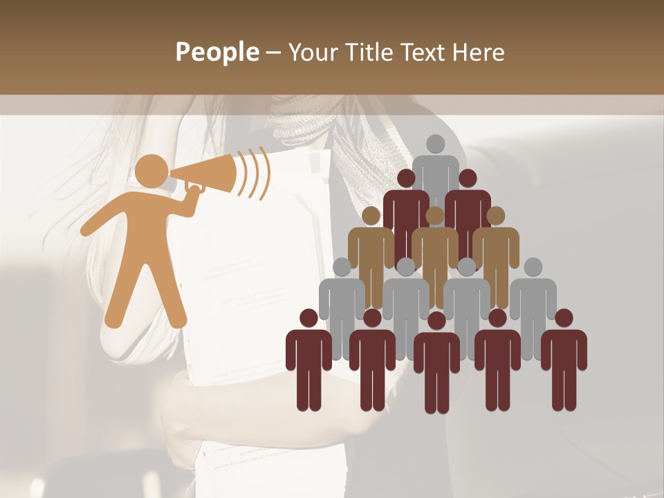 Outdoor Success Sky PowerPoint Template