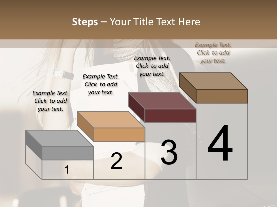 Outdoor Success Sky PowerPoint Template