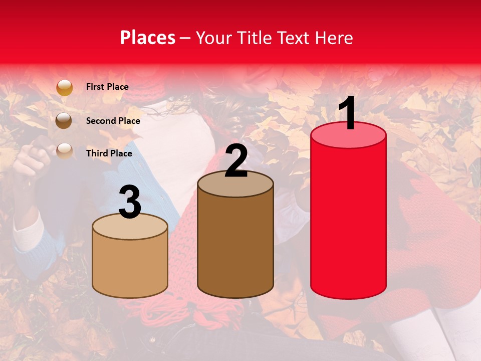 Cheerful Orange September PowerPoint Template