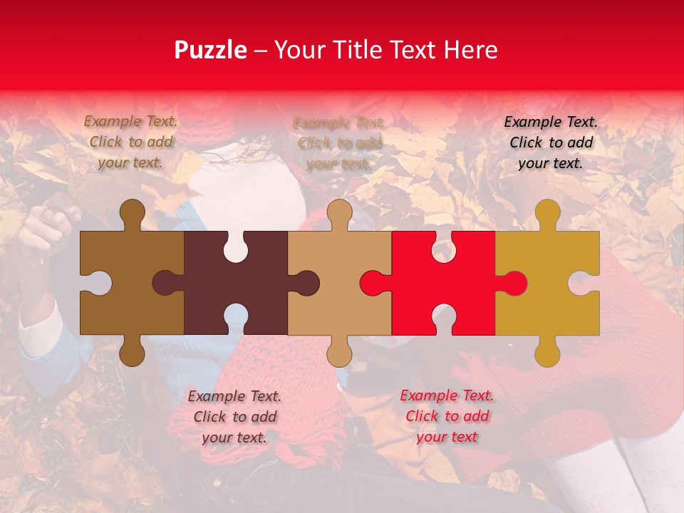 Cheerful Orange September PowerPoint Template