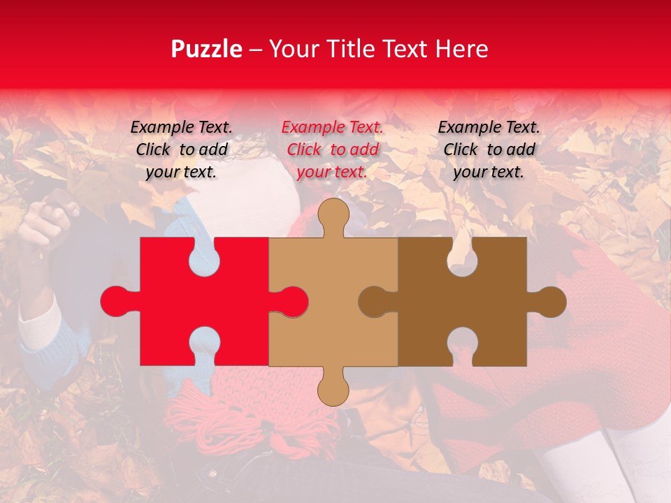 Cheerful Orange September PowerPoint Template