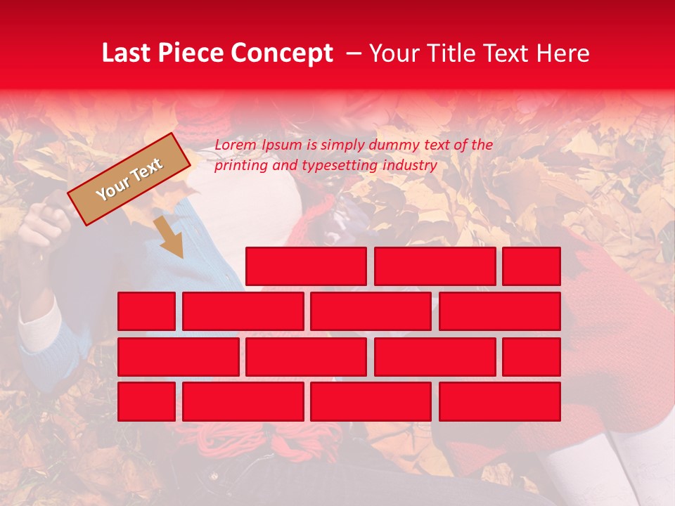 Cheerful Orange September PowerPoint Template