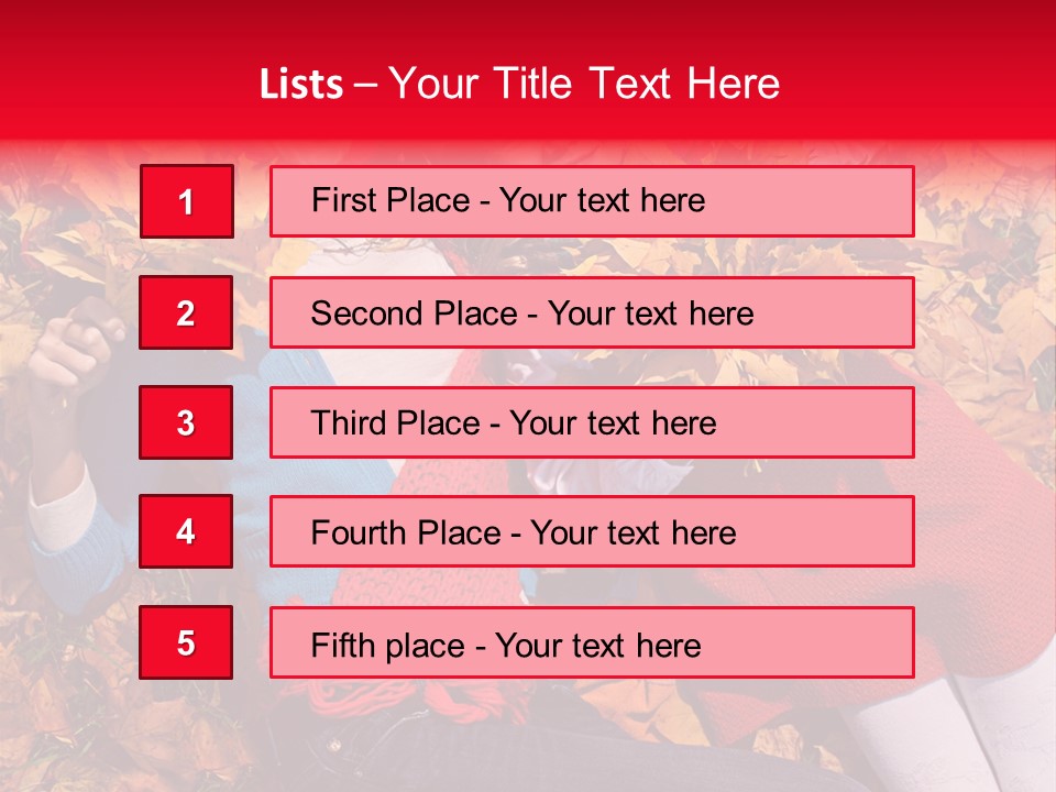 Cheerful Orange September PowerPoint Template