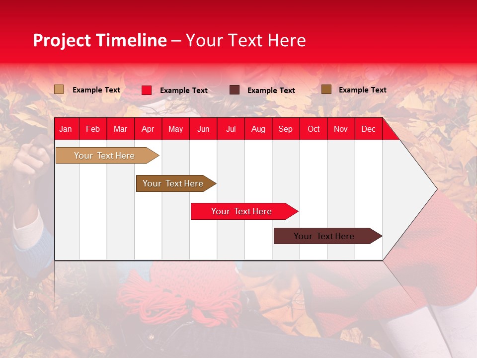 Cheerful Orange September PowerPoint Template