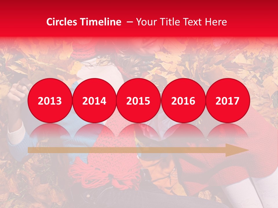 Cheerful Orange September PowerPoint Template