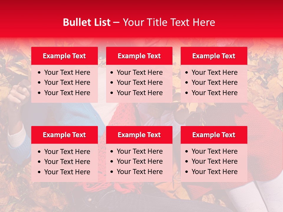 Cheerful Orange September PowerPoint Template