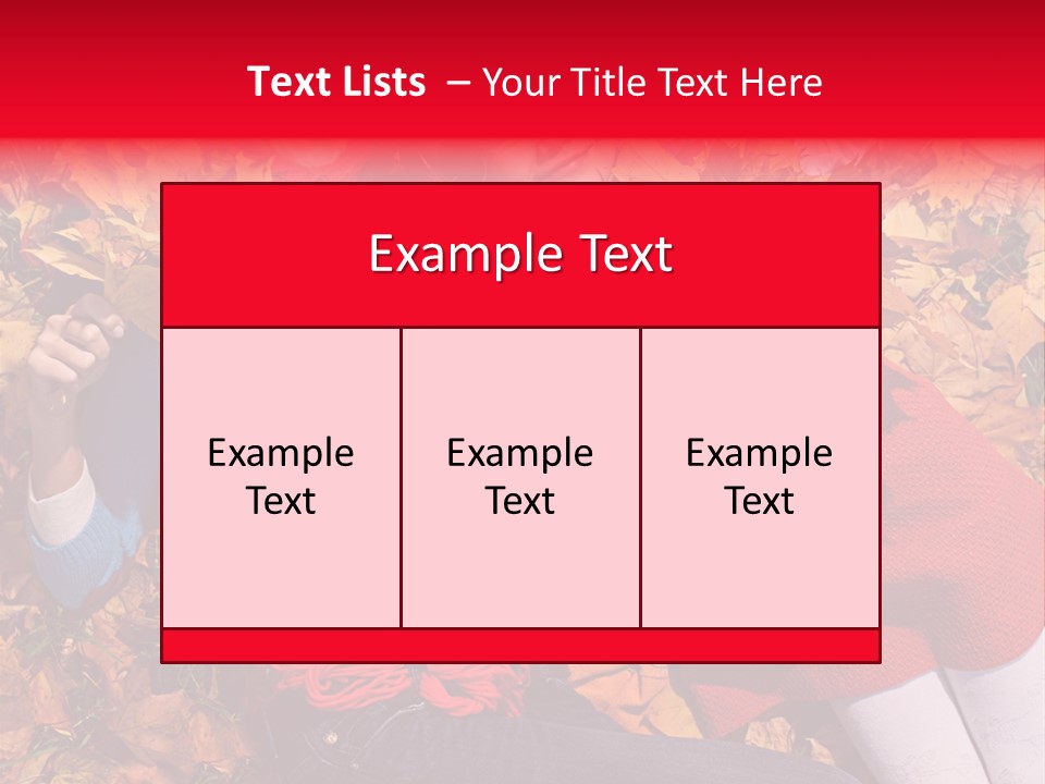 Cheerful Orange September PowerPoint Template
