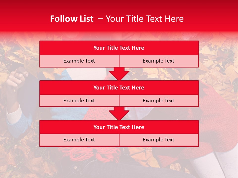 Cheerful Orange September PowerPoint Template