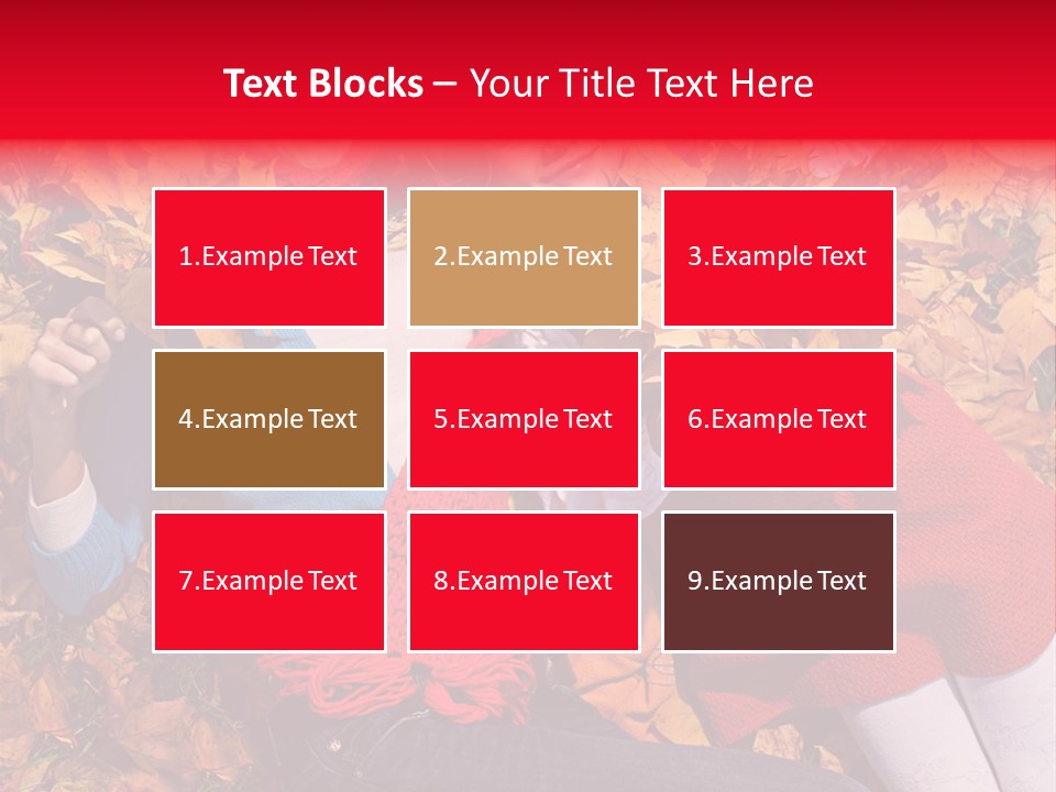 Cheerful Orange September PowerPoint Template