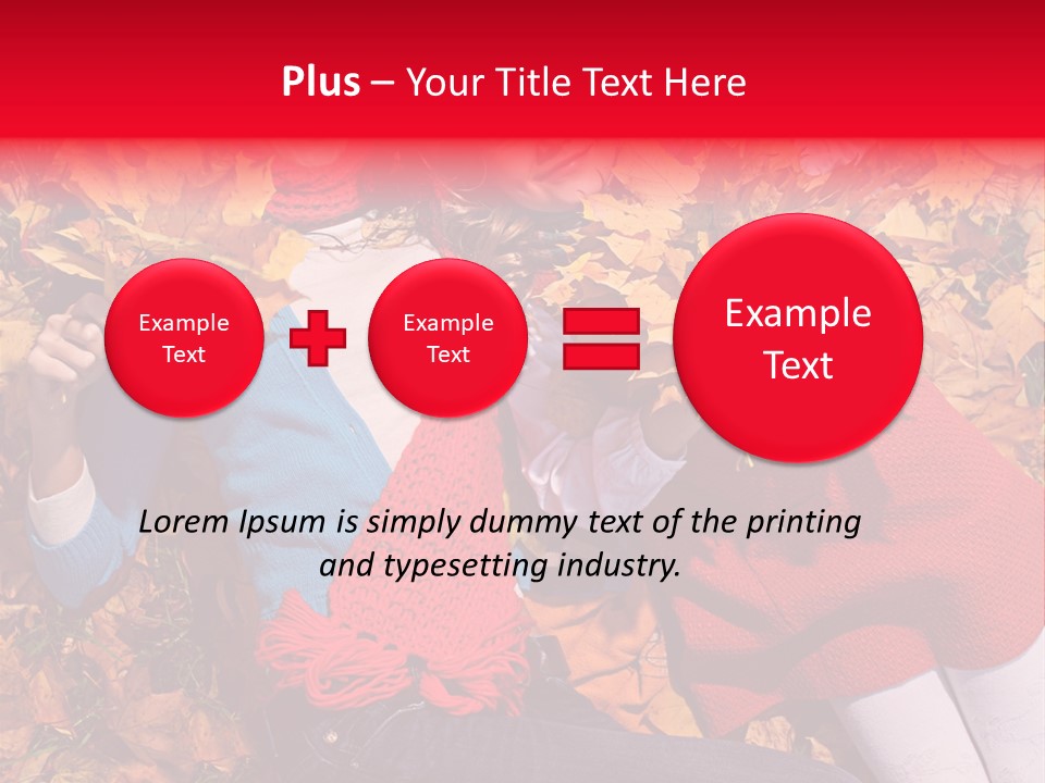 Cheerful Orange September PowerPoint Template