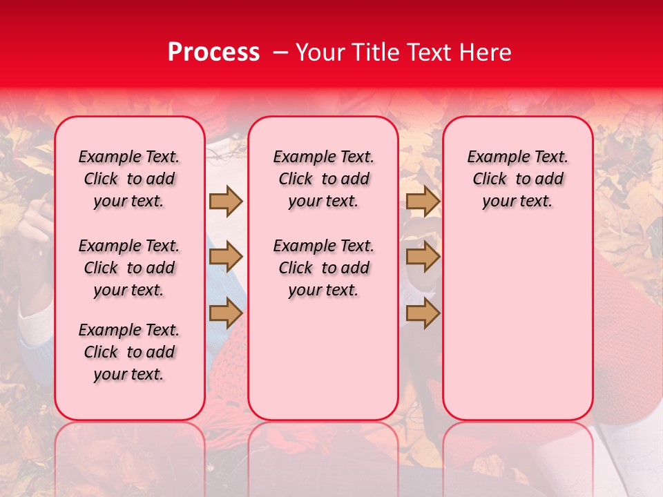 Cheerful Orange September PowerPoint Template