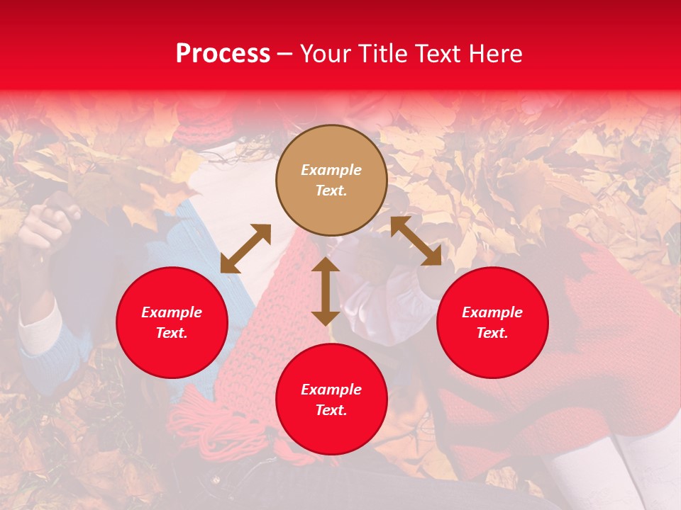 Cheerful Orange September PowerPoint Template