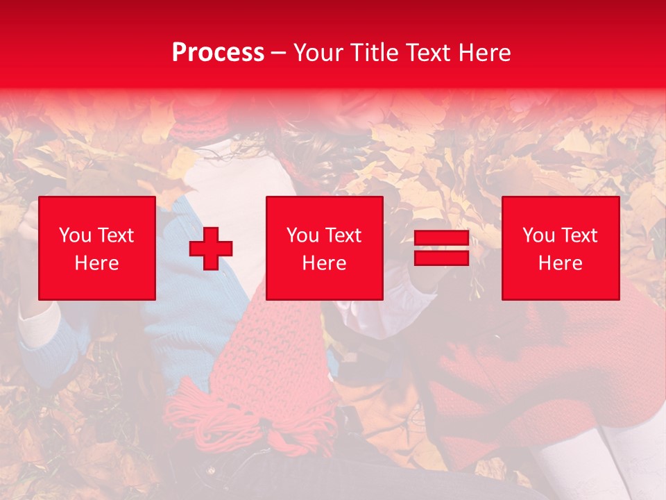 Cheerful Orange September PowerPoint Template