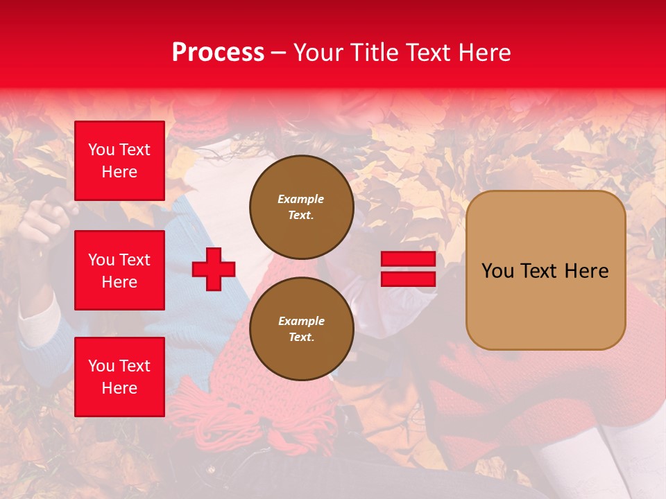 Cheerful Orange September PowerPoint Template