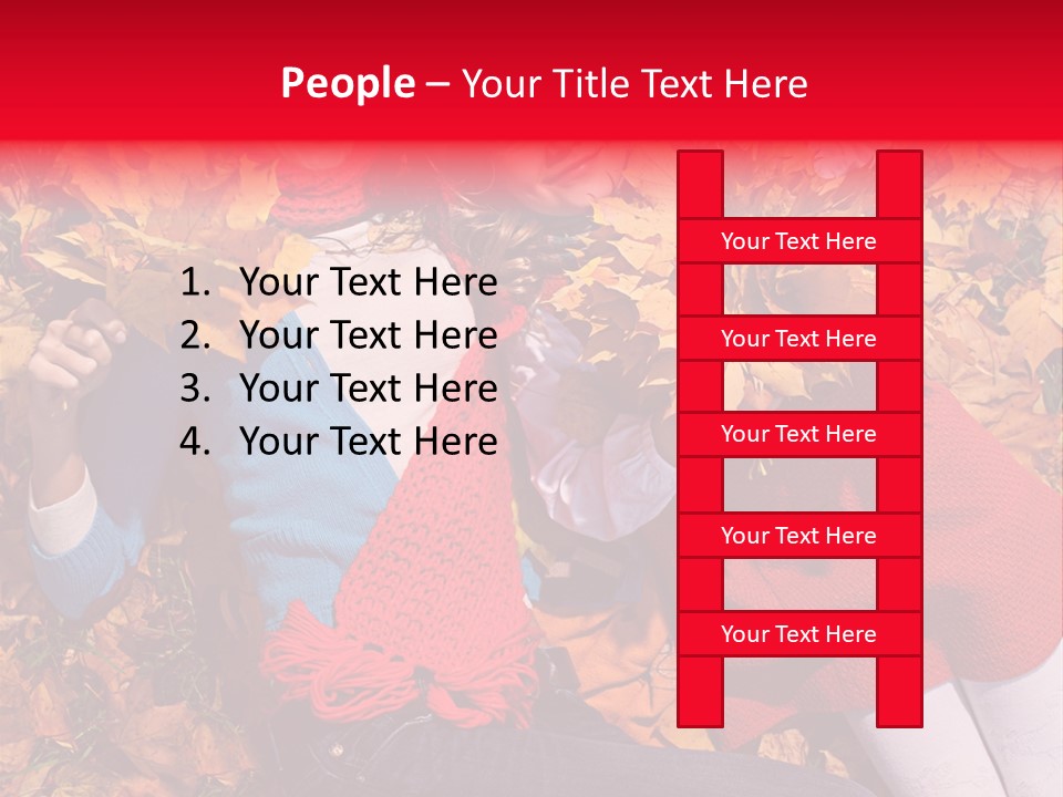 Cheerful Orange September PowerPoint Template