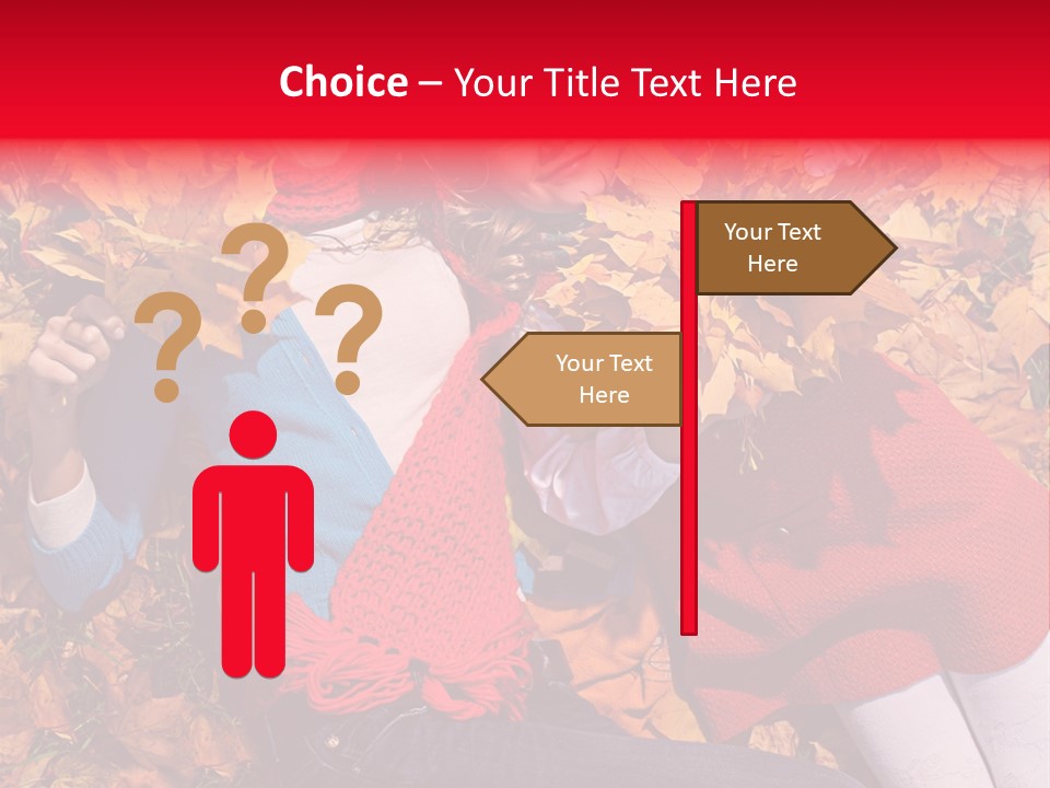 Cheerful Orange September PowerPoint Template