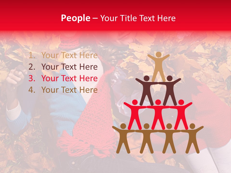 Cheerful Orange September PowerPoint Template