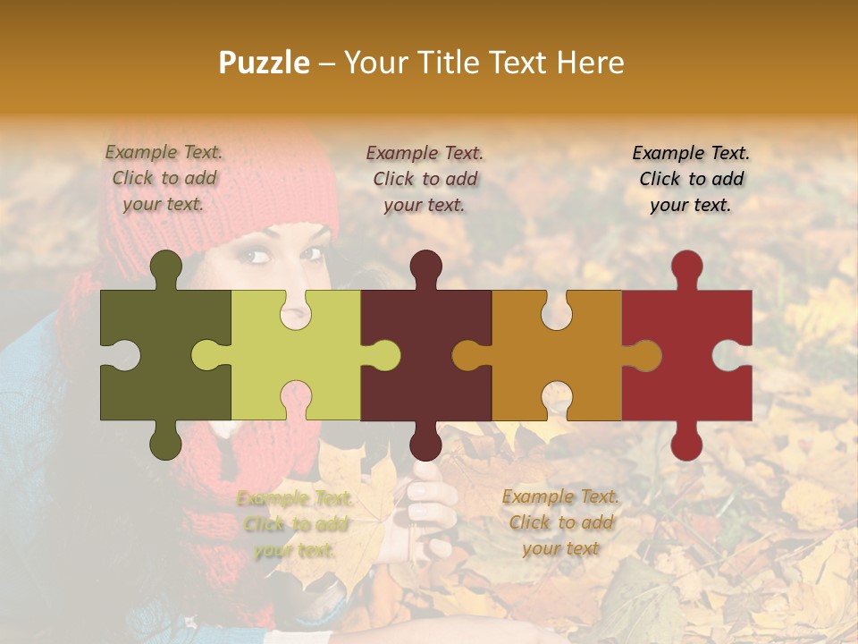 Nature Autumnal Seasonal PowerPoint Template