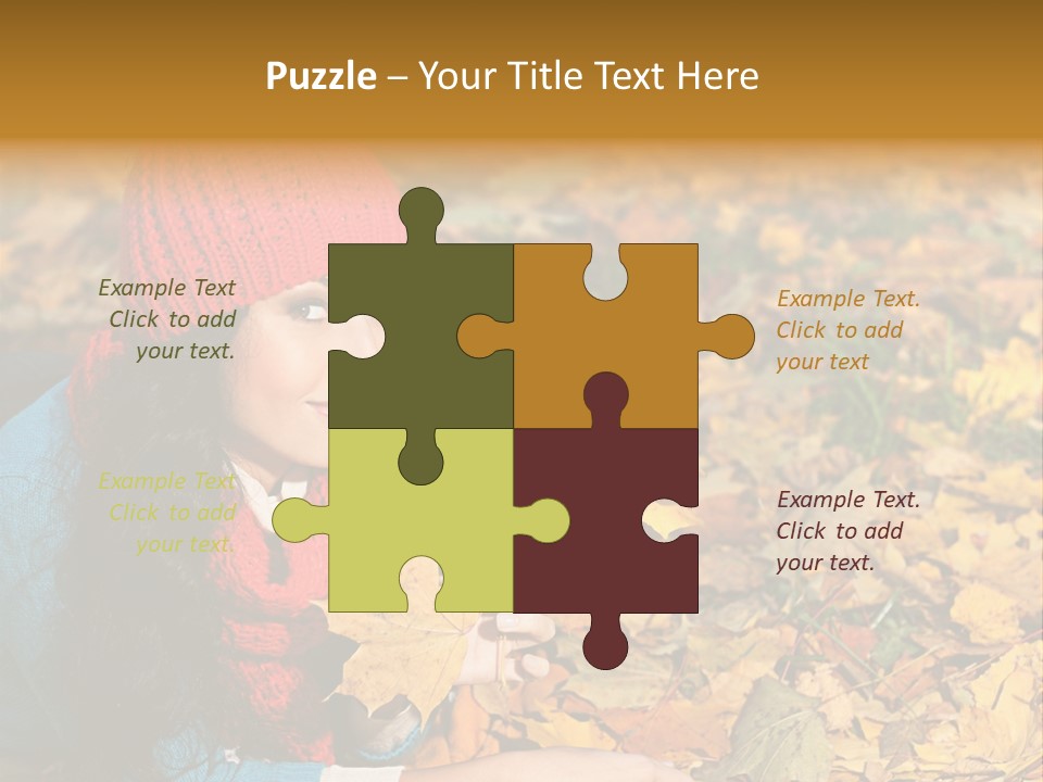 Nature Autumnal Seasonal PowerPoint Template