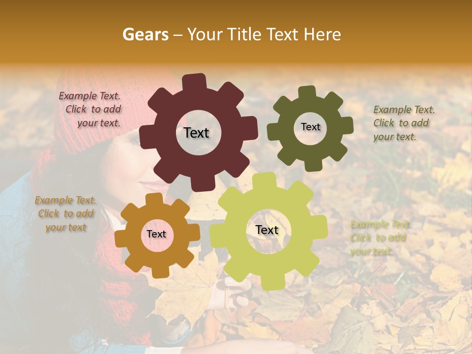 Nature Autumnal Seasonal PowerPoint Template