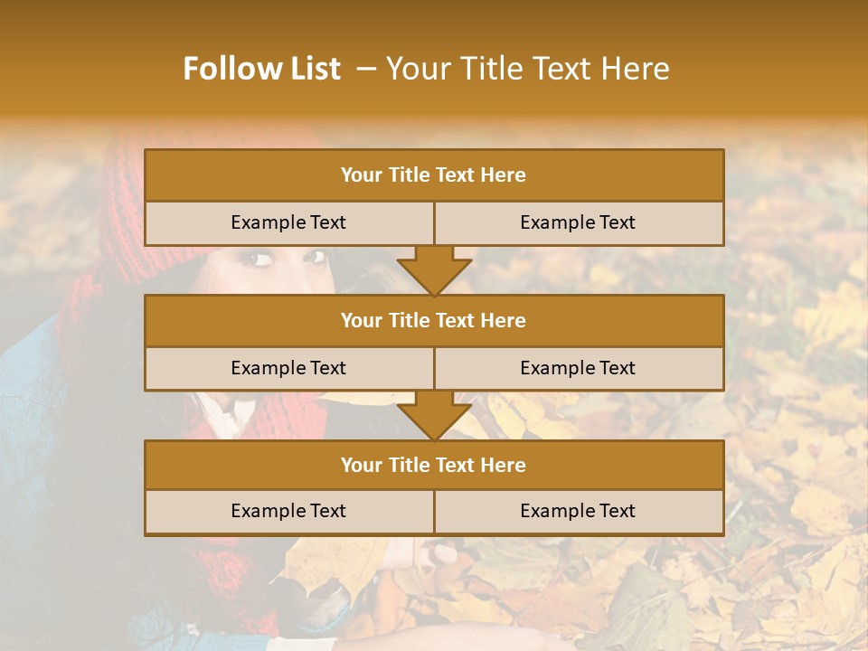 Nature Autumnal Seasonal PowerPoint Template