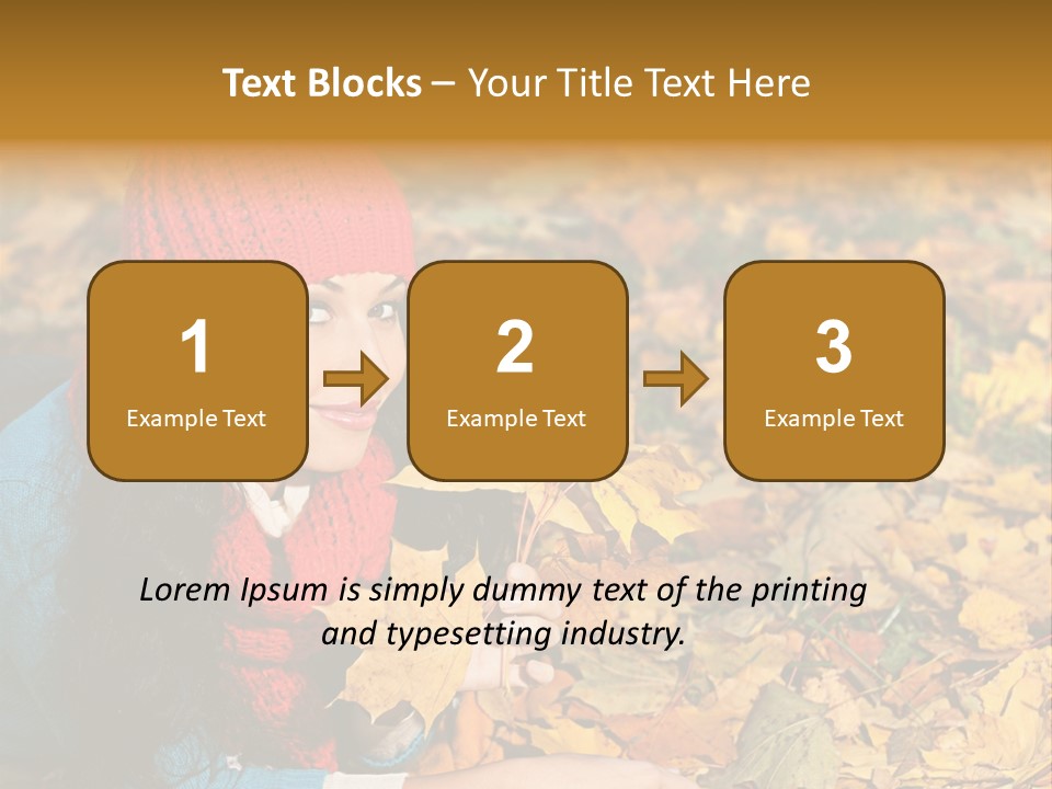 Nature Autumnal Seasonal PowerPoint Template