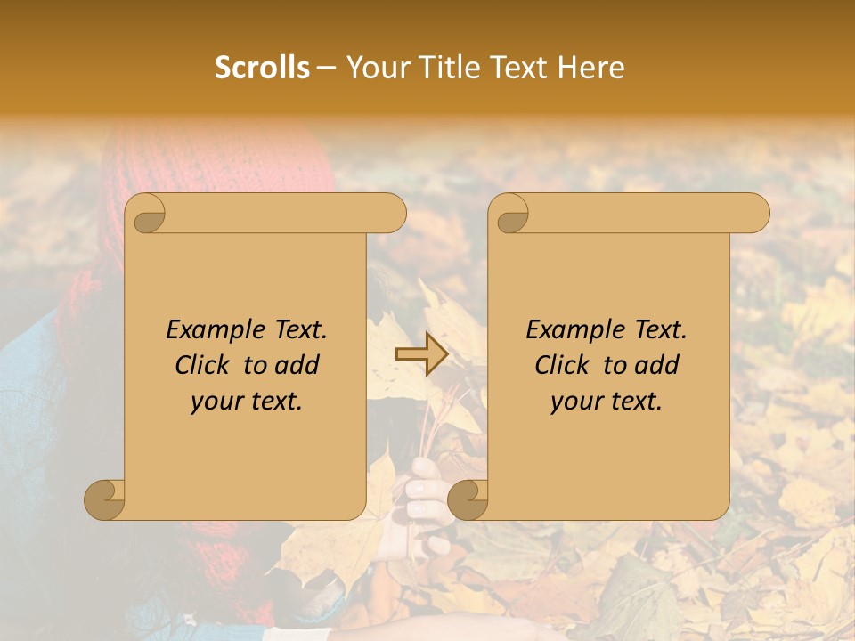 Nature Autumnal Seasonal PowerPoint Template
