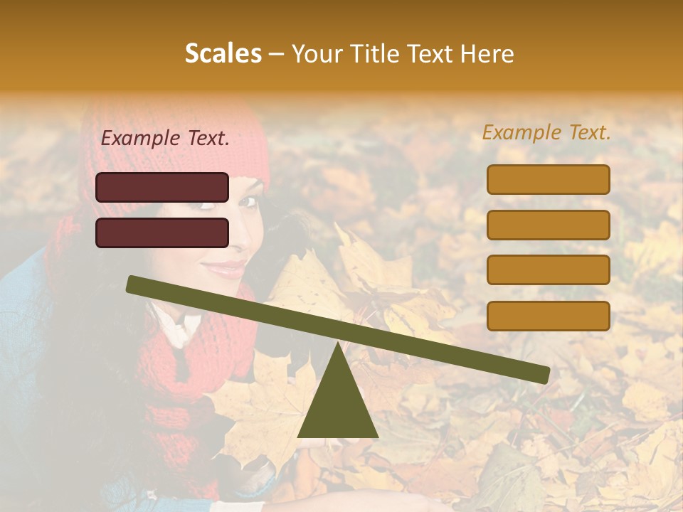 Nature Autumnal Seasonal PowerPoint Template