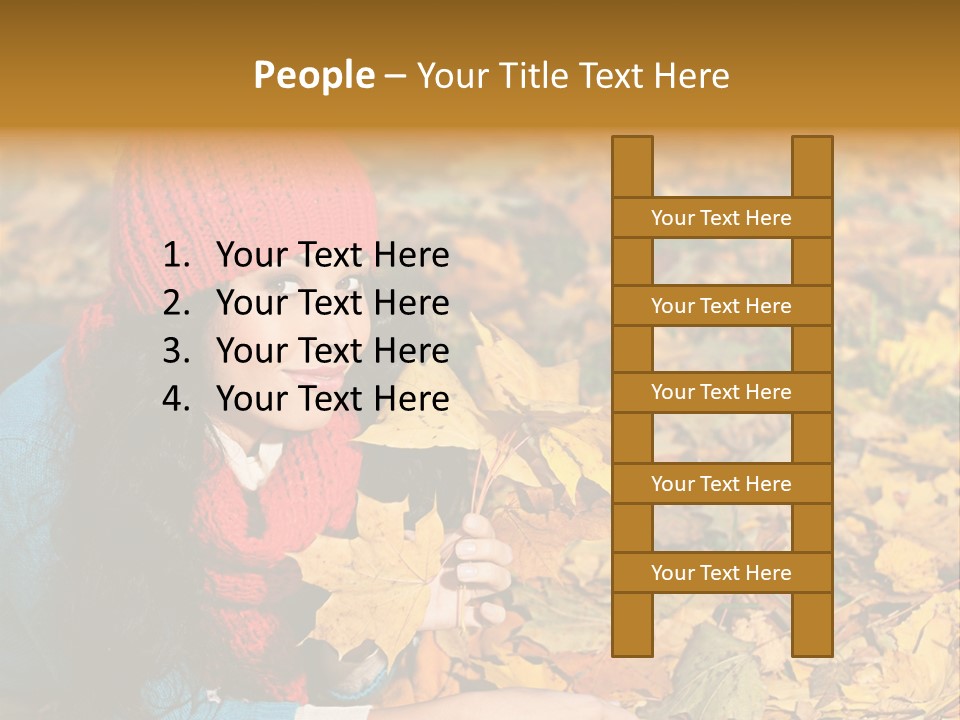 Nature Autumnal Seasonal PowerPoint Template