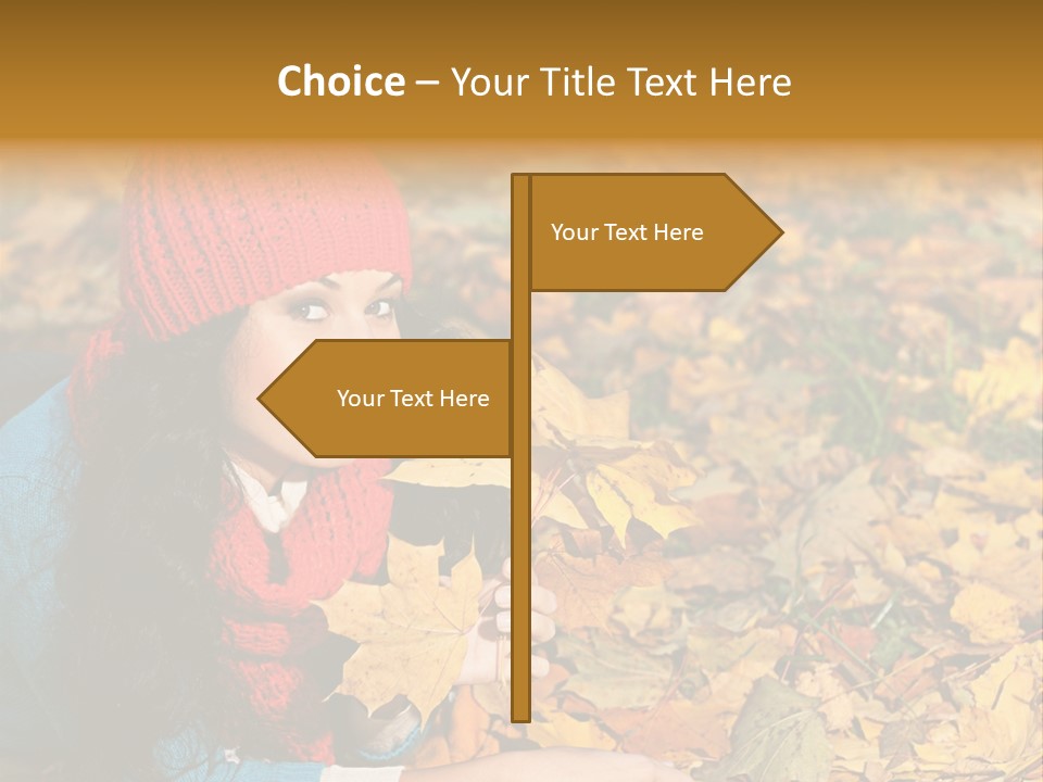 Nature Autumnal Seasonal PowerPoint Template