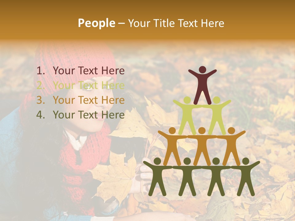 Nature Autumnal Seasonal PowerPoint Template