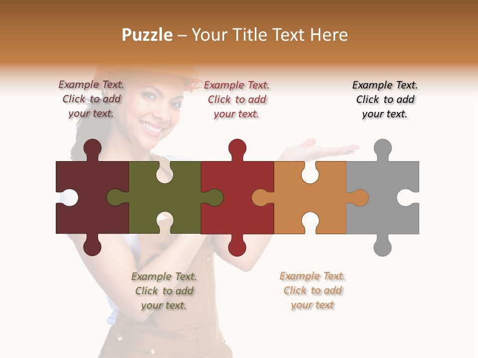 Industry Foreman Entrepreneur PowerPoint Template