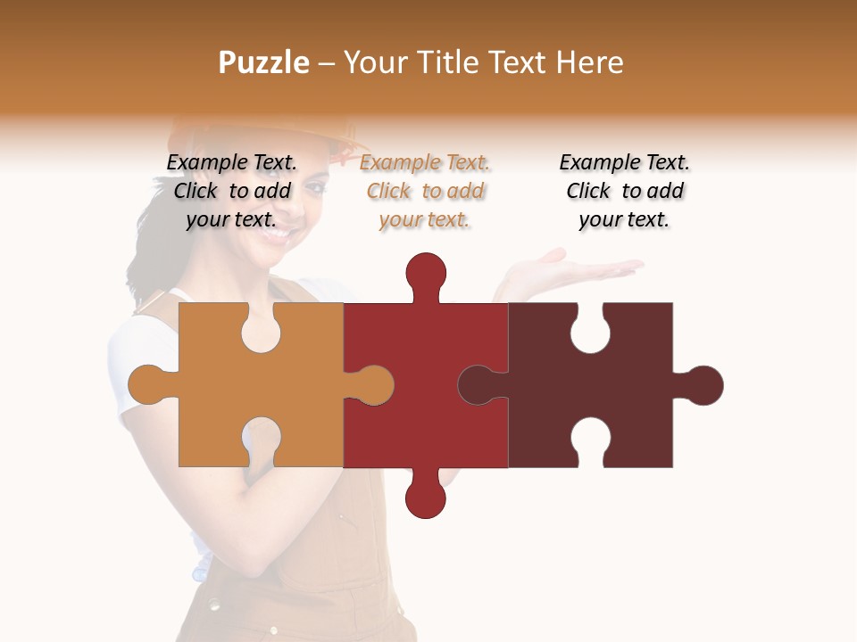 Industry Foreman Entrepreneur PowerPoint Template