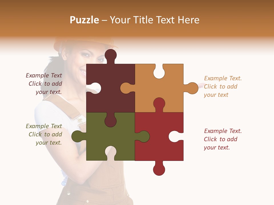 Industry Foreman Entrepreneur PowerPoint Template