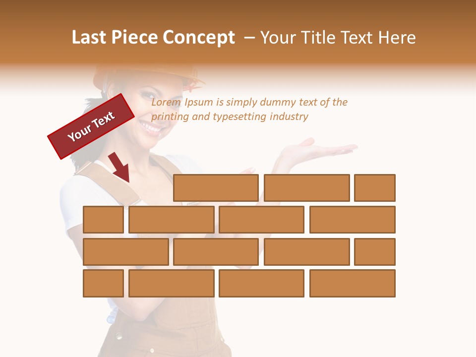 Industry Foreman Entrepreneur PowerPoint Template