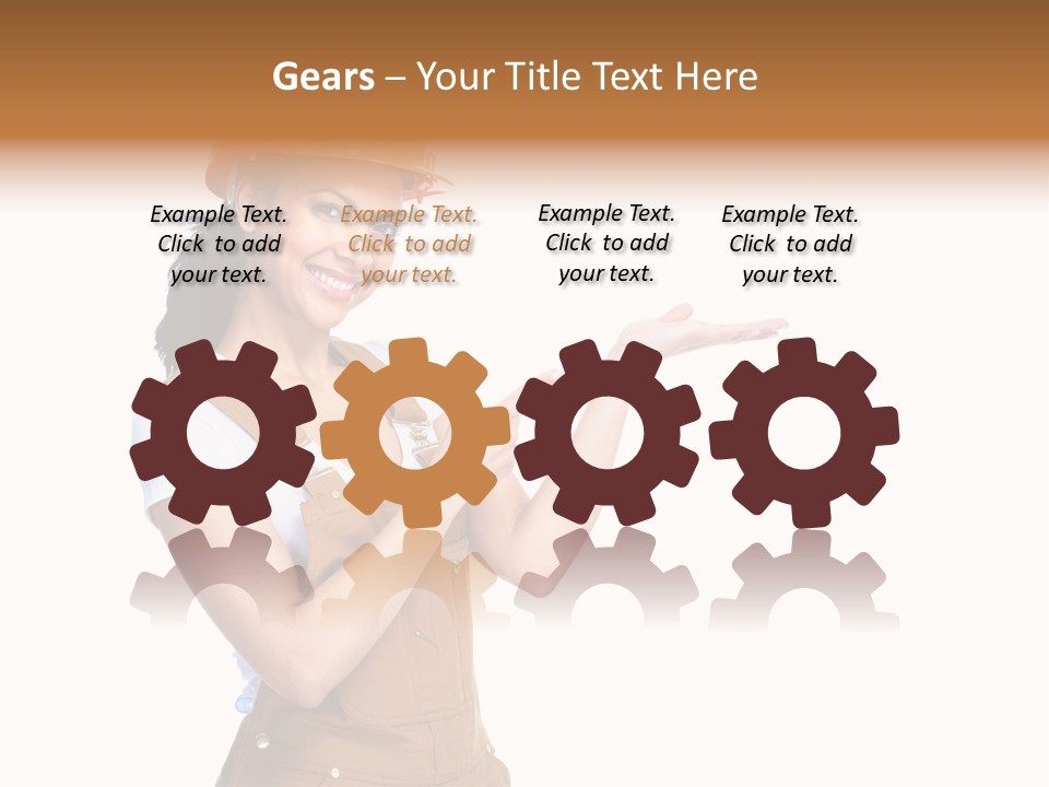 Industry Foreman Entrepreneur PowerPoint Template